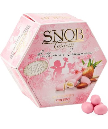SNOB CONFETTI ROSA BATTESIMO E COMUNIONE