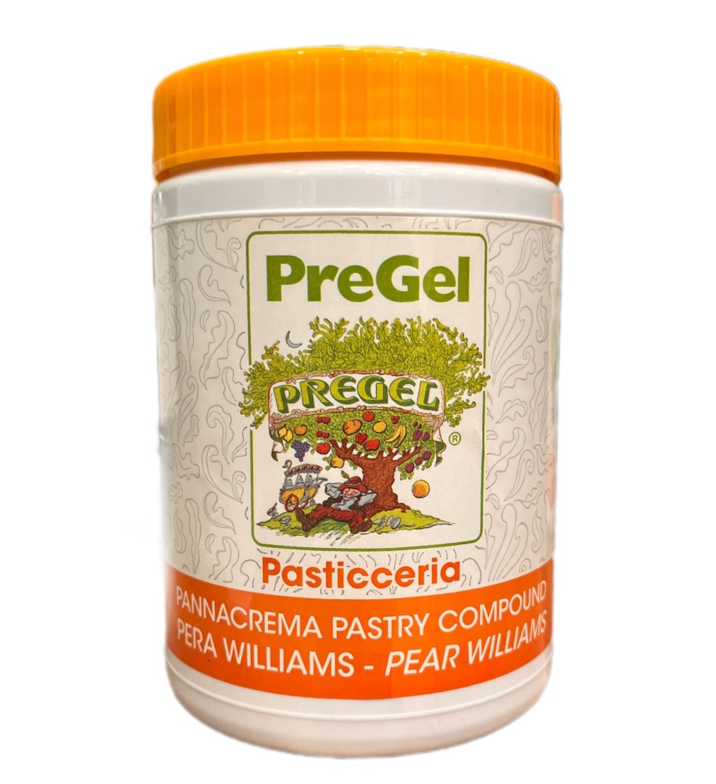 PANNACREMA PERA WILLIAMS SENZA GLUTINE PREGEL 1,1KG PANNACREMA PERA WILLIAMS SENZA GLUTINE PREGEL 1,1KG