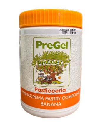 PANNACREMA BANANA PREGEL SENZA GLUTINE 1,1KG