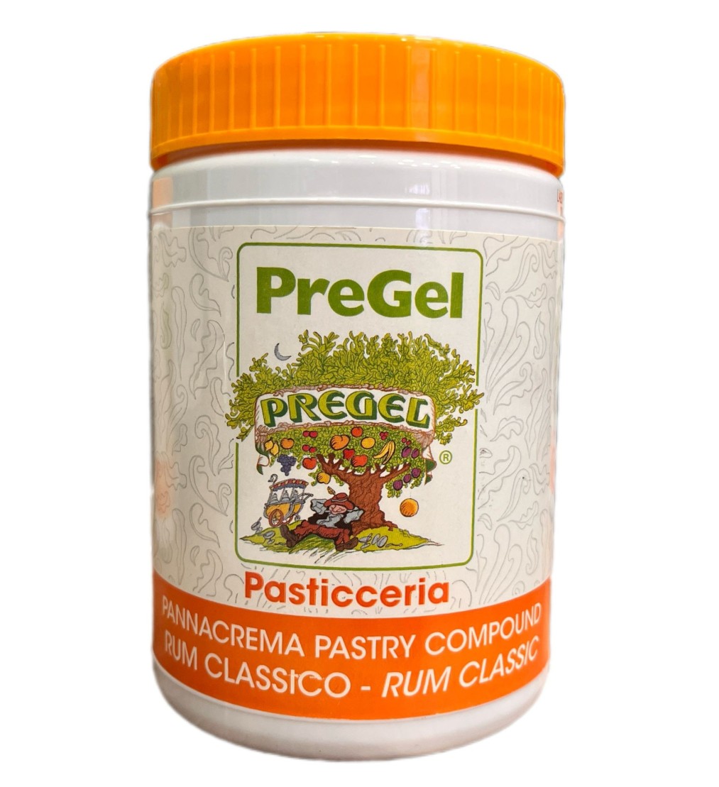 PANNACREMA RUM CLASSICO PREGEL SENZA GLUTINE 1,1KG PANNACREMA RUM CLASSICO PREGEL SENZA GLUTINE 1,1KG