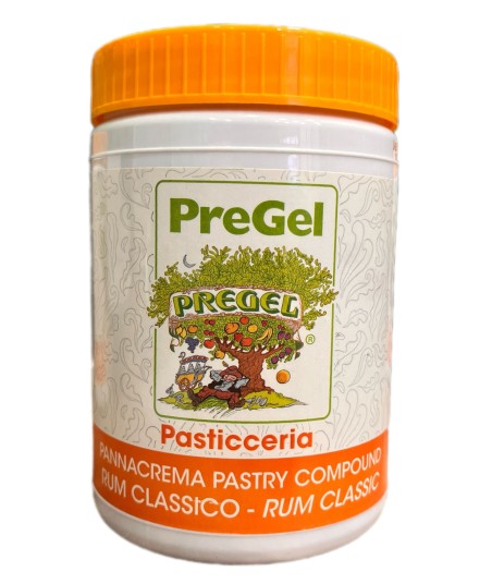 PANNACREMA RUM CLASSICO PREGEL SENZA GLUTINE 1,1KG
