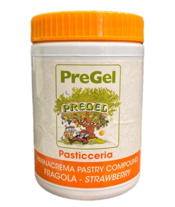 PANNACREMA FRAGOLA PREGEL SENZA GLUTINE 1,1KG