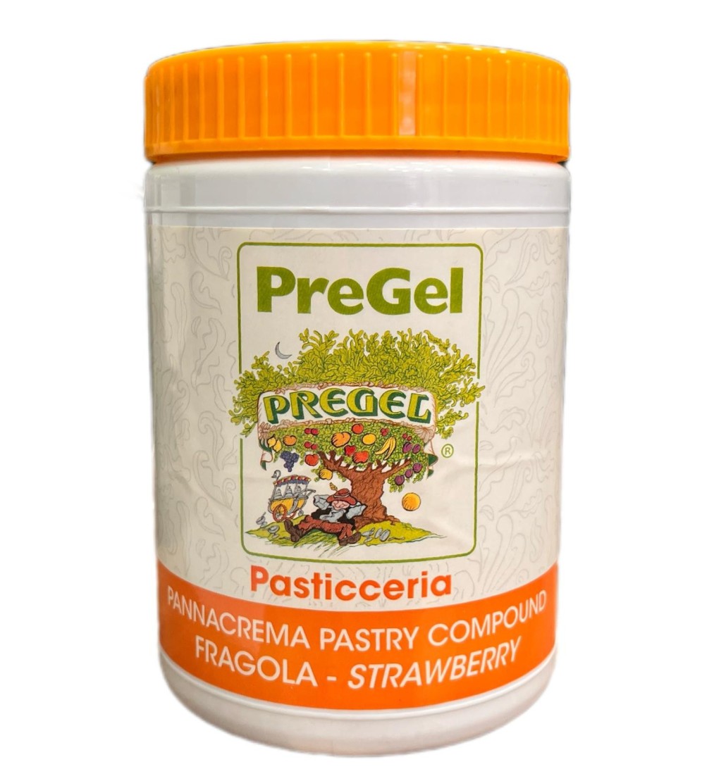 PANNACREMA FRAGOLA PREGEL SENZA GLUTINE 1,1KG PANNACREMA FRAGOLA PREGEL SENZA GLUTINE 1,1KG