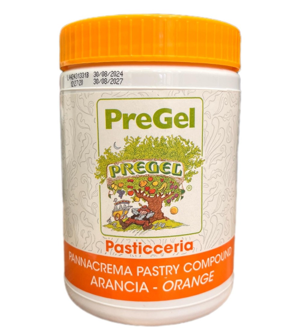 PANNACREMA ARANCIA PREGEL SENZA GLUTINE 1,1KG PANNACREMA ARANCIA PREGEL SENZA GLUTINE 1,1KG