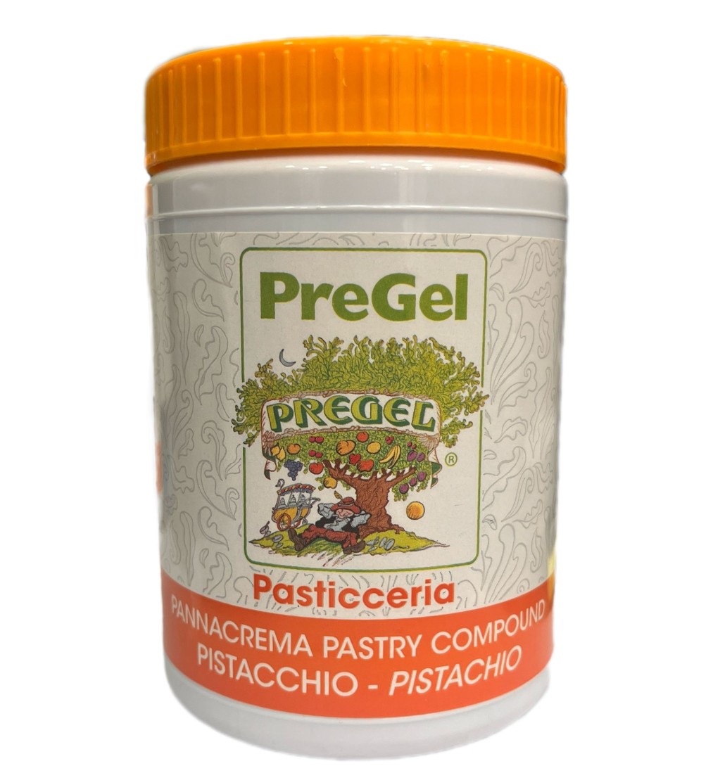 PANNACREMA PISTACCHIO PREGEL SENZA GLUTINE 1,1KG PANNACREMA PISTACCHIO PREGEL SENZA GLUTINE 1,1KG