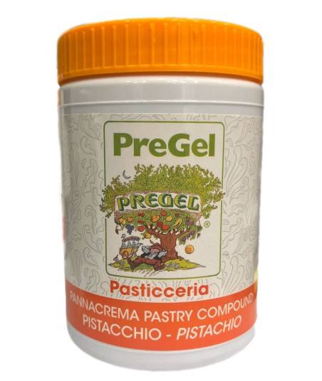 PANNACREMA PISTACCHIO PREGEL SENZA GLUTINE 1,1KG