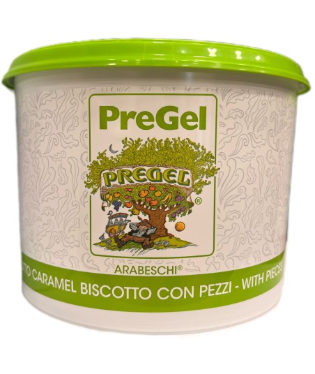 ARABESCHI OTTO CARAMEL BISCOTTO CON PEZZI PREGEL
