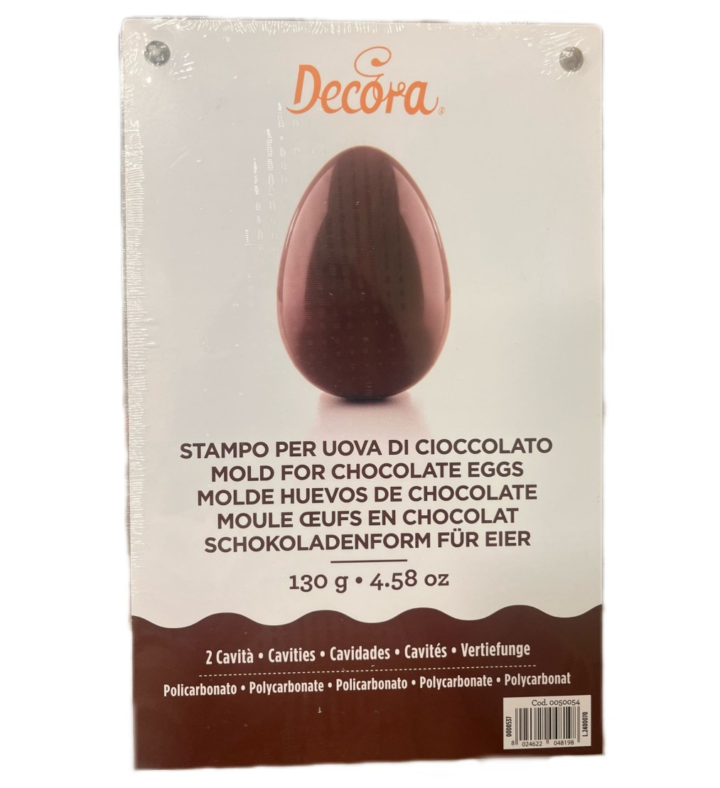 STAMPO PER UOVA DI CIOCCOLATO 130G STAMPO PER UOVA DI CIOCCOLATO 130G