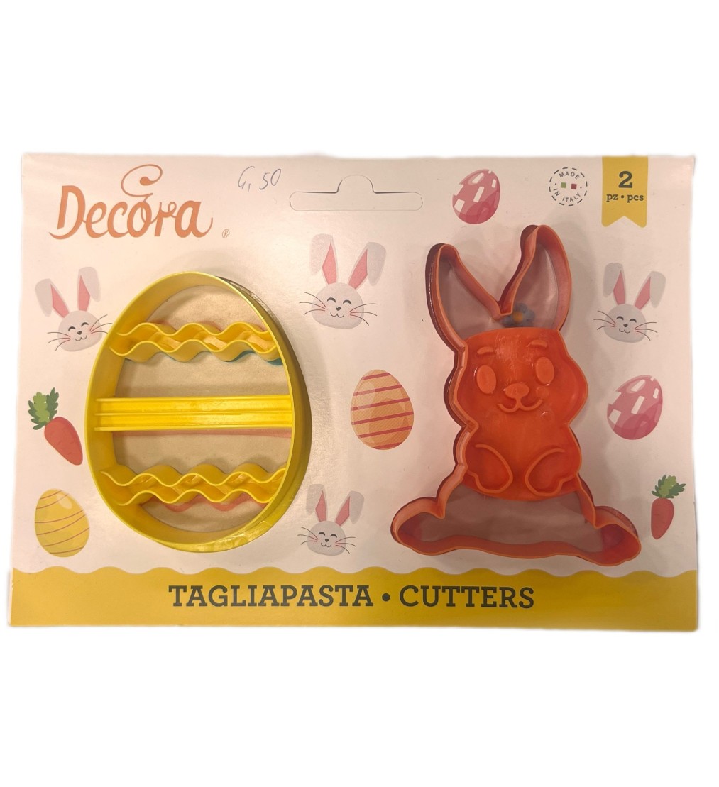 TAGLIAPASTA PASQUA 2 PEZZI DECORA TAGLIAPASTA PASQUA 2 PEZZI DECORA