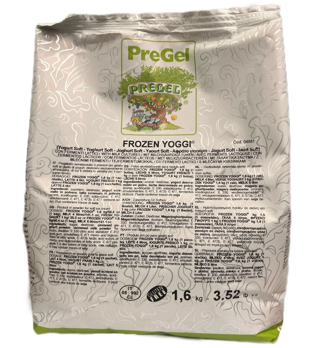 FROZEN YOGGI CON FERMENTI PREGEL 1,6KG FROZEN YOGGI CON FERMENTI PREGEL 1,6KG