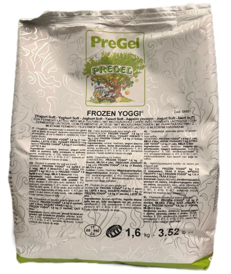 FROZEN YOGGI CON FERMENTI PREGEL 1,6KG