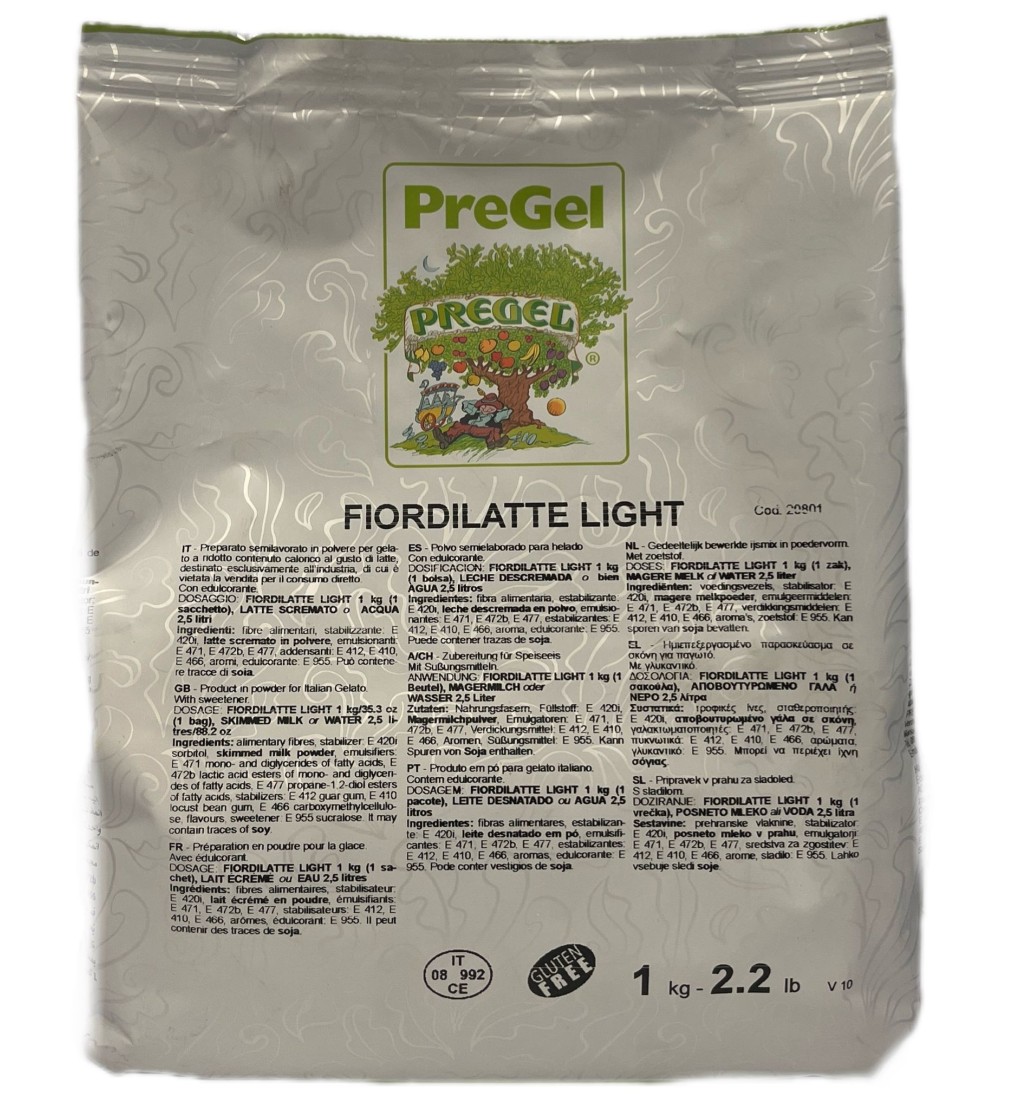 FIORDILATTE LIGHT 1KG PREGEL SENZA GLUTINE FIORDILATTE LIGHT 1KG PREGEL SENZA GLUTINE