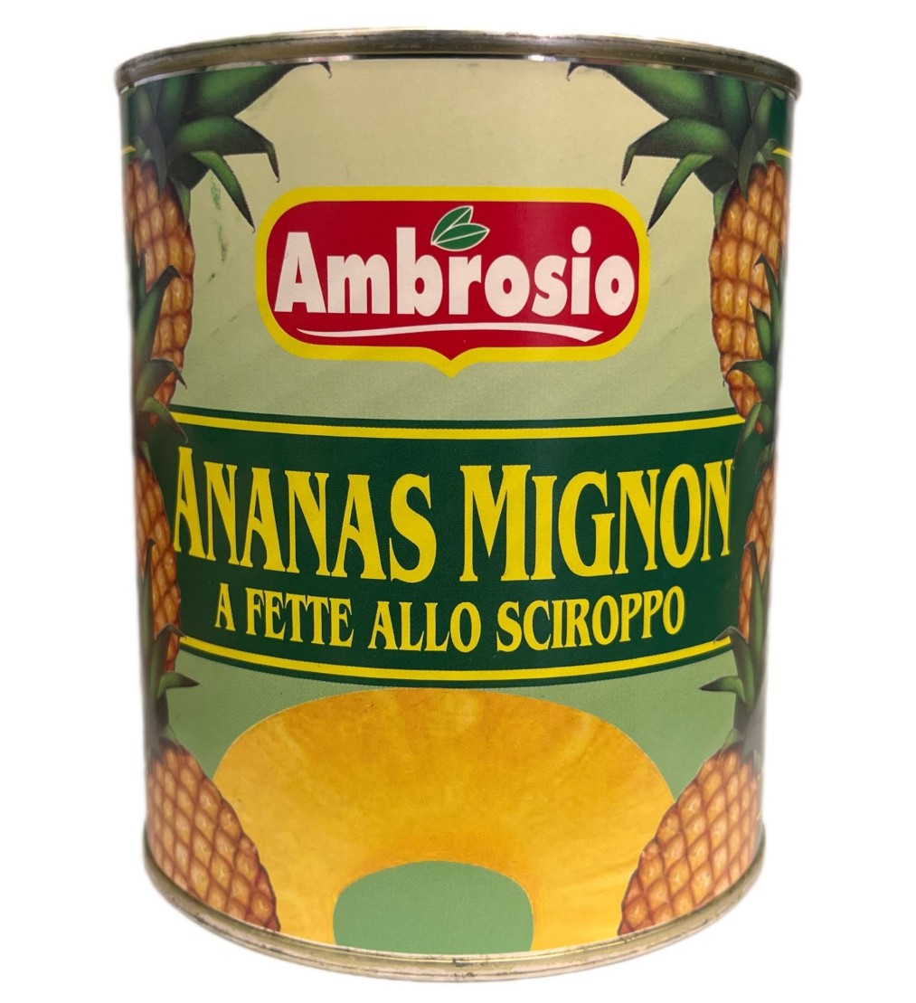 ANANAS MIGNON A FETTE ALLO SCIROPPO ANANAS MIGNON A FETTE ALLO SCIROPPO