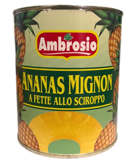 ANANAS MIGNON A FETTE ALLO SCIROPPO