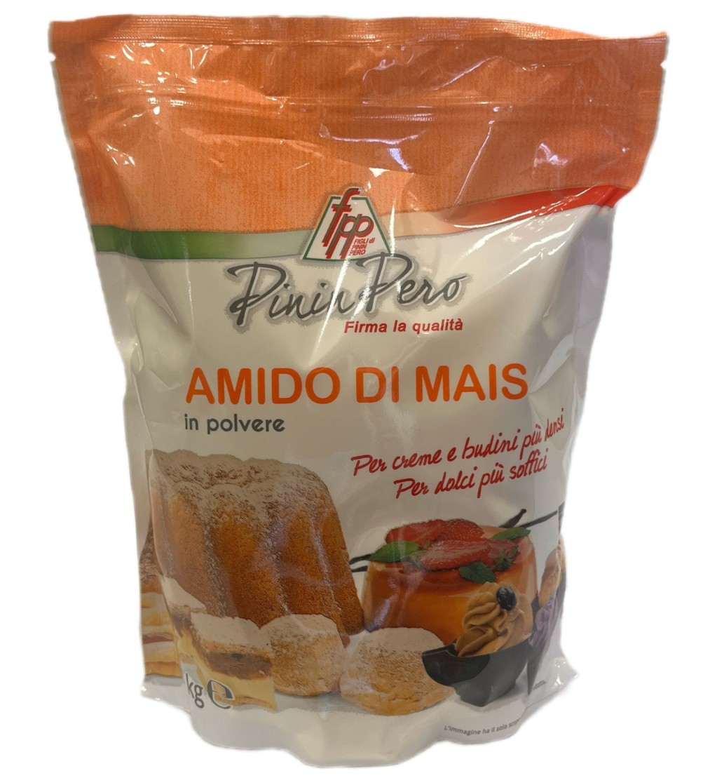 AMIDO DI MAIS IN POLVERE 1KG AMIDO DI MAIS IN POLVERE 1KG