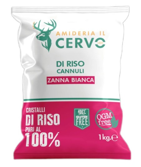 AMIDO DI RISO CANNULI ZANNA BIANCA 1KG