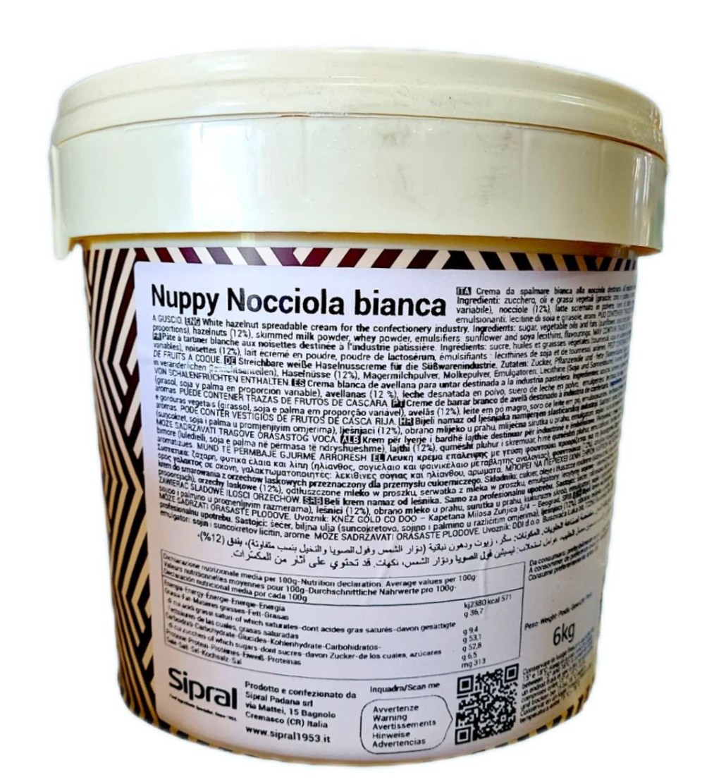 NUPPY NOCCIOLA BIANCA SIPRAL 6KG
