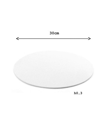 SOTTOTORTA SOTTILE BIANCO dm30h0,3cm DECORA