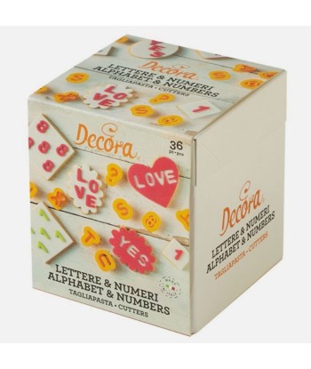 LETTERE E NUMERI DECORA