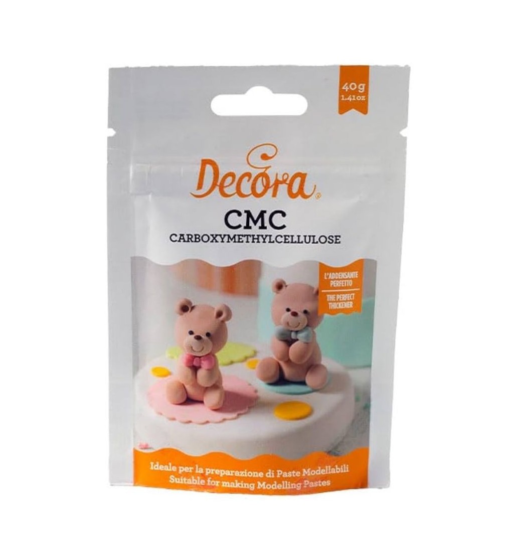 CARBOXYMETHYLCELLULOSE CMC 40g DECORA CARBOXYMETHYLCELLULOSE CMC 40g DECORA