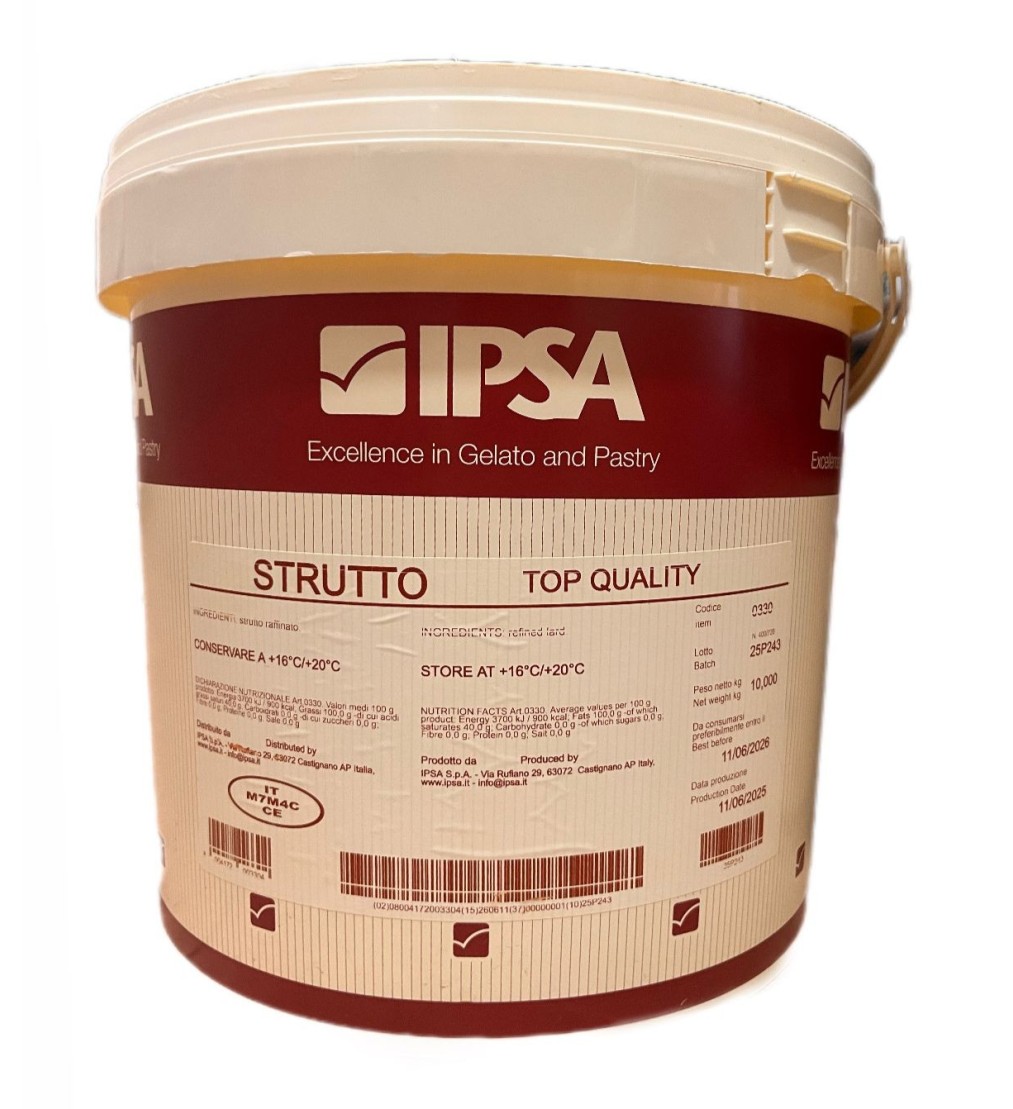 STRUTTO RAFFINATO IPSA 10KG STRUTTO RAFFINATO IPSA 10KG