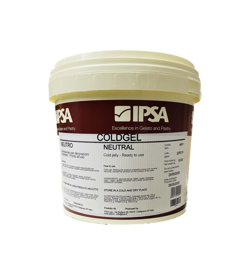 COLDGEL NEUTRO IPSA 6KG COLDGEL NEUTRO IPSA 6KG