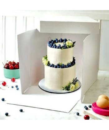 CAKEBOX DIM.40,5X40,5XH40CM DECORA