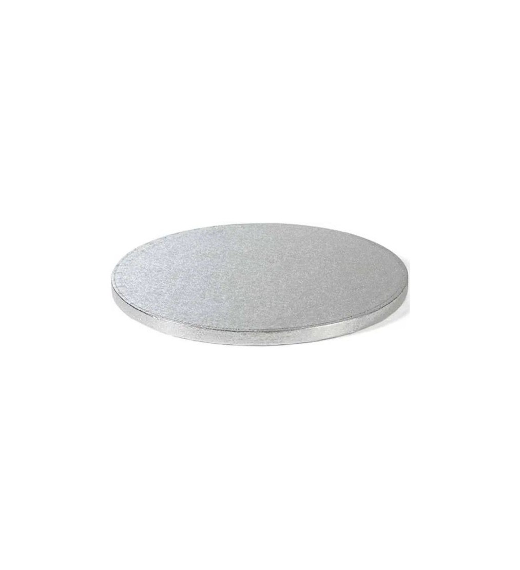 SOTTOTORTA ARGENTO dm.40xH1,2cm DECORA